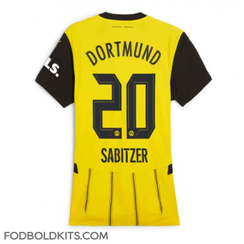 Borussia Dortmund Marcel Sabitzer #20 Hjemmebanetrøje Dame 2024-25 Kortærmet